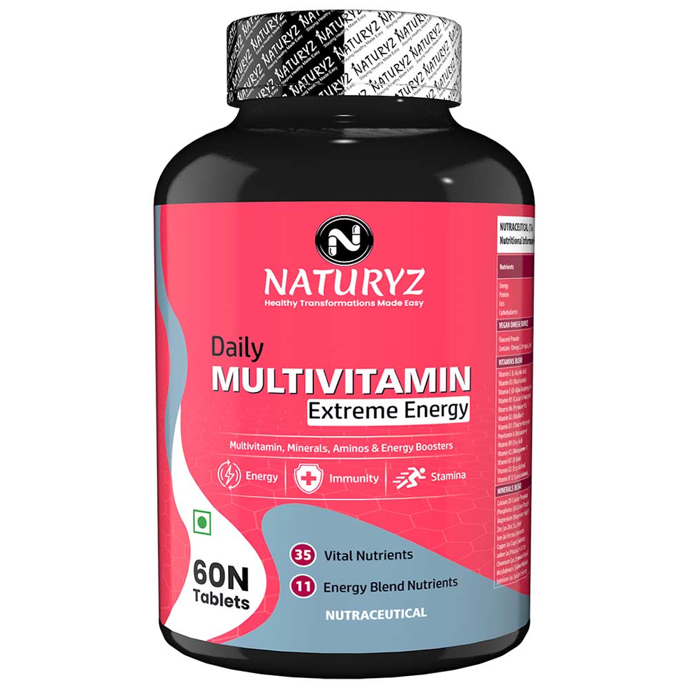 1 - Naturyz Daily Multivitamin Extreme Energy,  60 tablet(s)  Unflavoured 