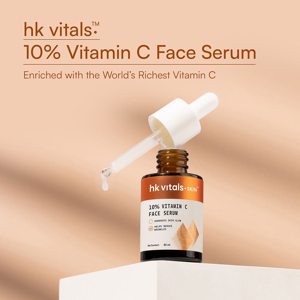 6 - HK Vitals 10% Vitamin C Serum, 30 ml for All Skin Types