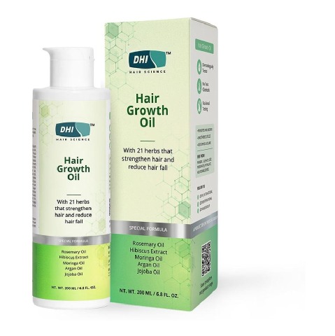 1 - DHI Hair Growth Oil,  200 ml  for All Hair Types 