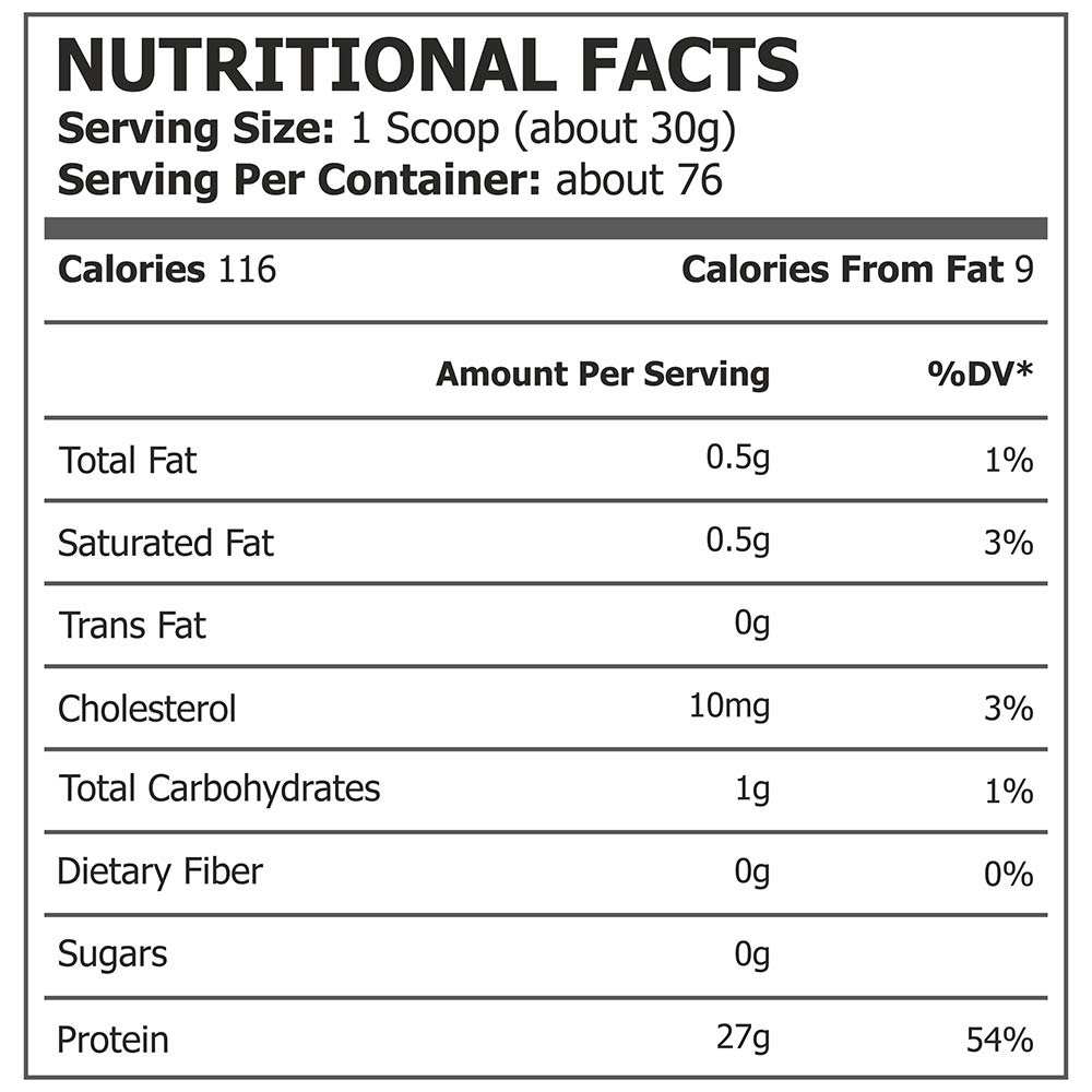 2 - Pole Nutrition Whey Protein Isolate,  5 lb  Gourmet Chocolate 
