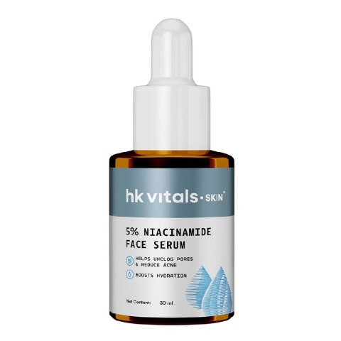 6 - HealthKart HK Vitals 5% Niacinamide Face Serum,  30 ml  for All Skin Types 