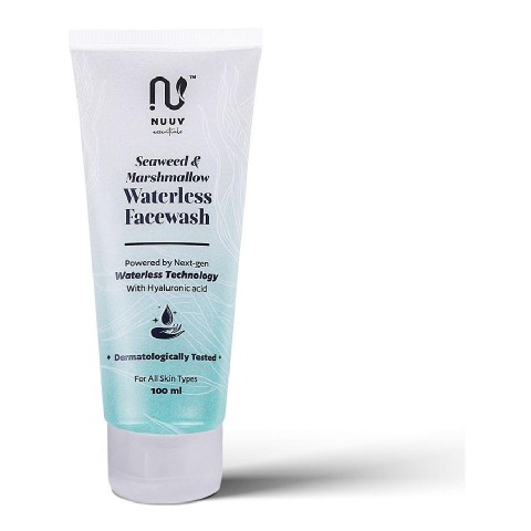 1 - Nuuv Essentials Seaweed & Marshmallow Waterless Face Wash,  100 ml  for All Skin Types 