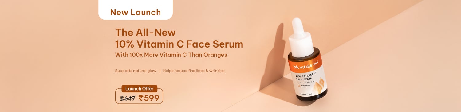 HK Vitals 10% Vitamin C Face Serum, 30 ml | Launch Price - 599