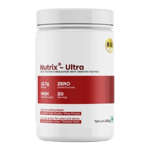 1 - Nutrix Ultra Whey Protein,  1.1 lb  Unflavoured 