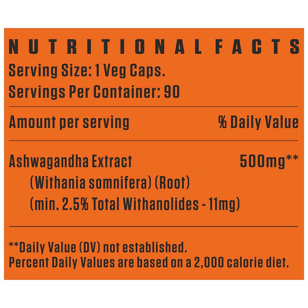 3 - Flex Wheeler Nutrition Ashwagandha 500mg,  90 veggie capsule(s) 