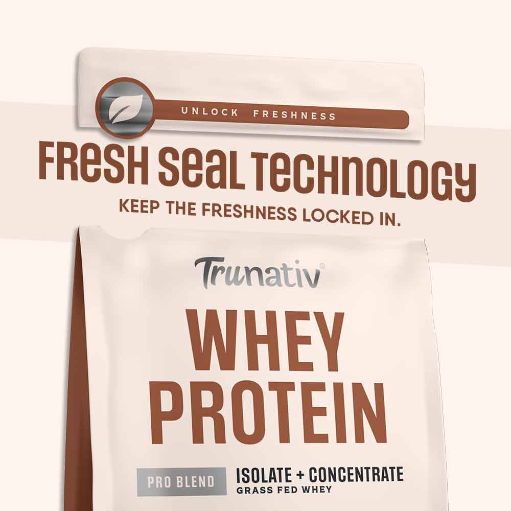 9 - TruNativ Pro Blend Whey Protein,  2 lb  Coffee Mocha 