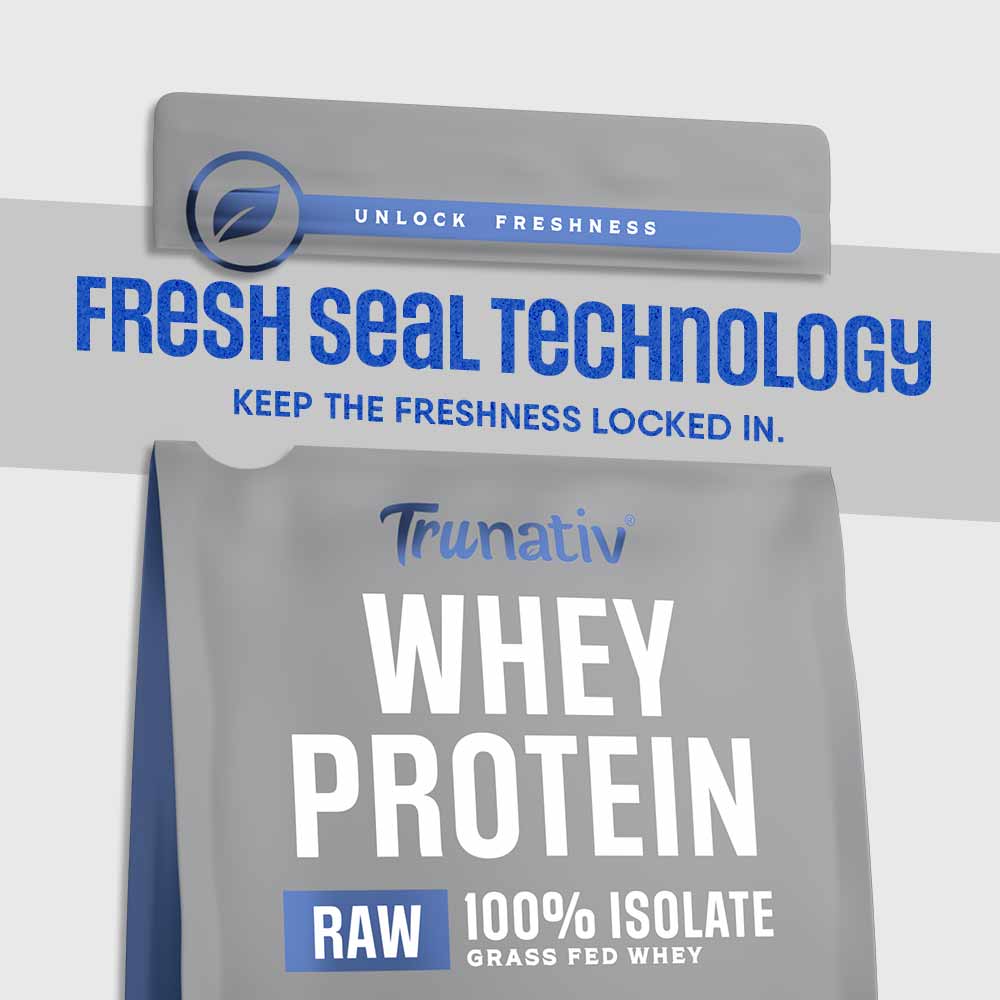 7 - TruNativ Raw Whey Protein Isolate,  2 lb  Unflavoured 