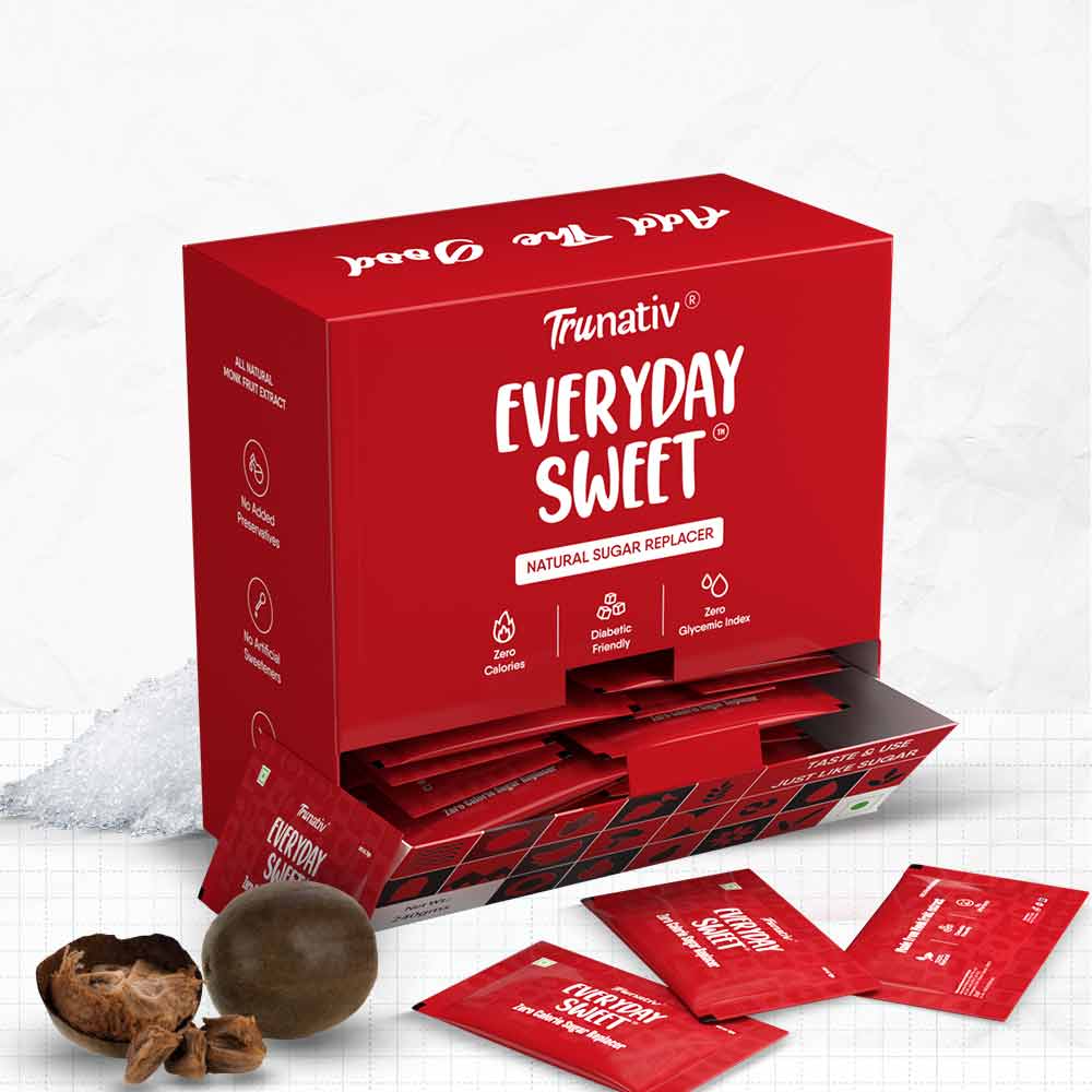 3 - TruNativ Everyday Sweet (Pack of 2),  60 sachets/pack 
