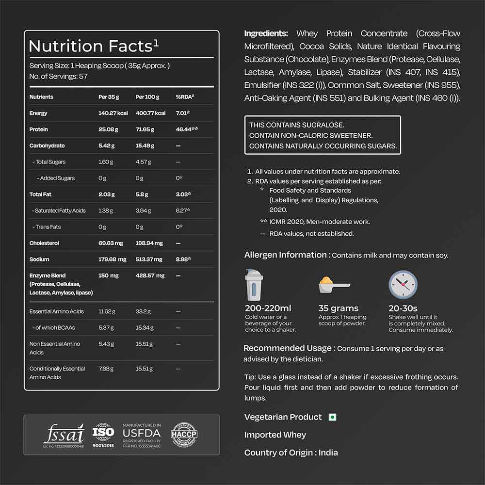 7 - Nutrabay Gold Concentrate Whey Protein,  4.4 lb  Rich Chocolate Creme 