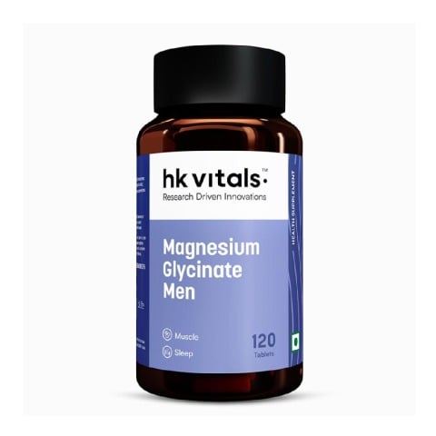 2 - HealthKart HK Vitals Magnesium Glycinate,  Unflavoured  120 tablet(s) 