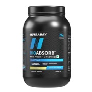 Nutrabay BioAbsorb Whey Protein- 2.2 lb Kesar Badam Pista
