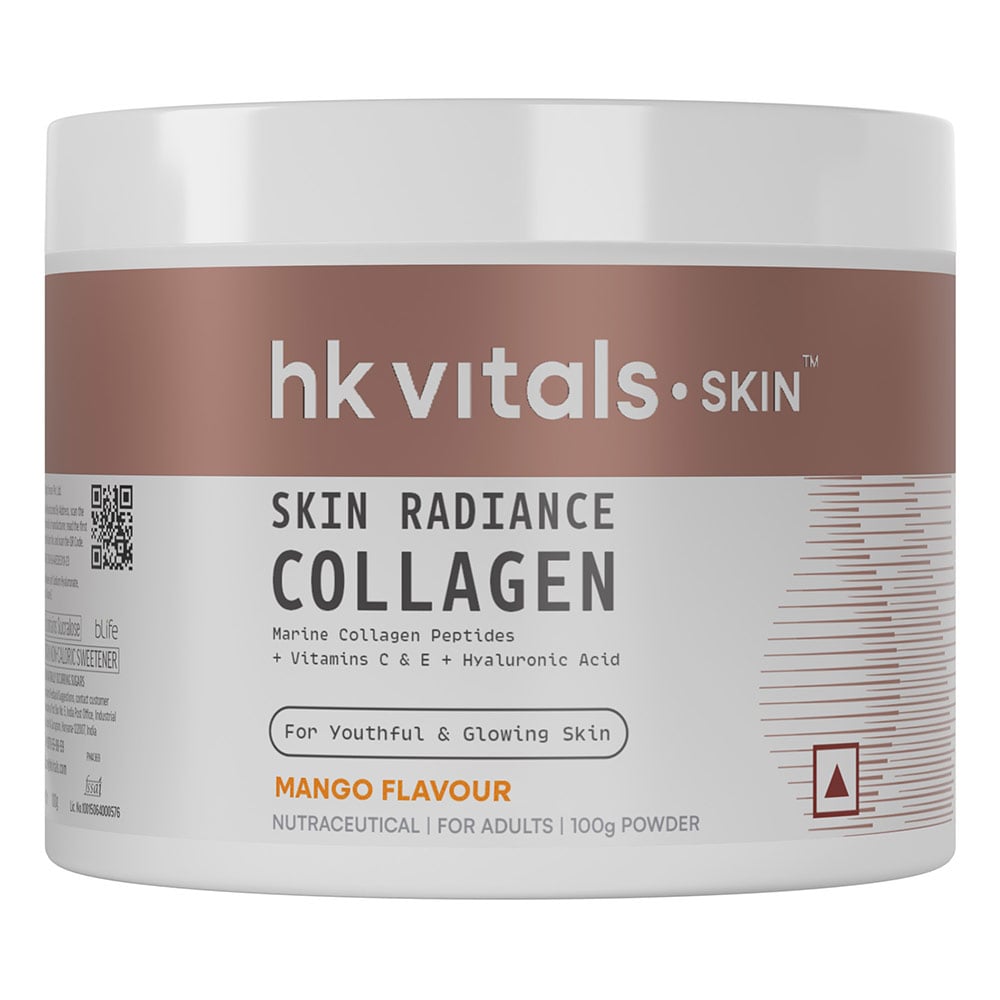 1 - HealthKart HK Vitals Skin Radiance Collagen,  100 g  Mango 