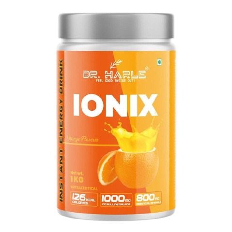 1 - DR. HARLE Ionix Isotonic Energy Drink,  2.2 lb  Orange 