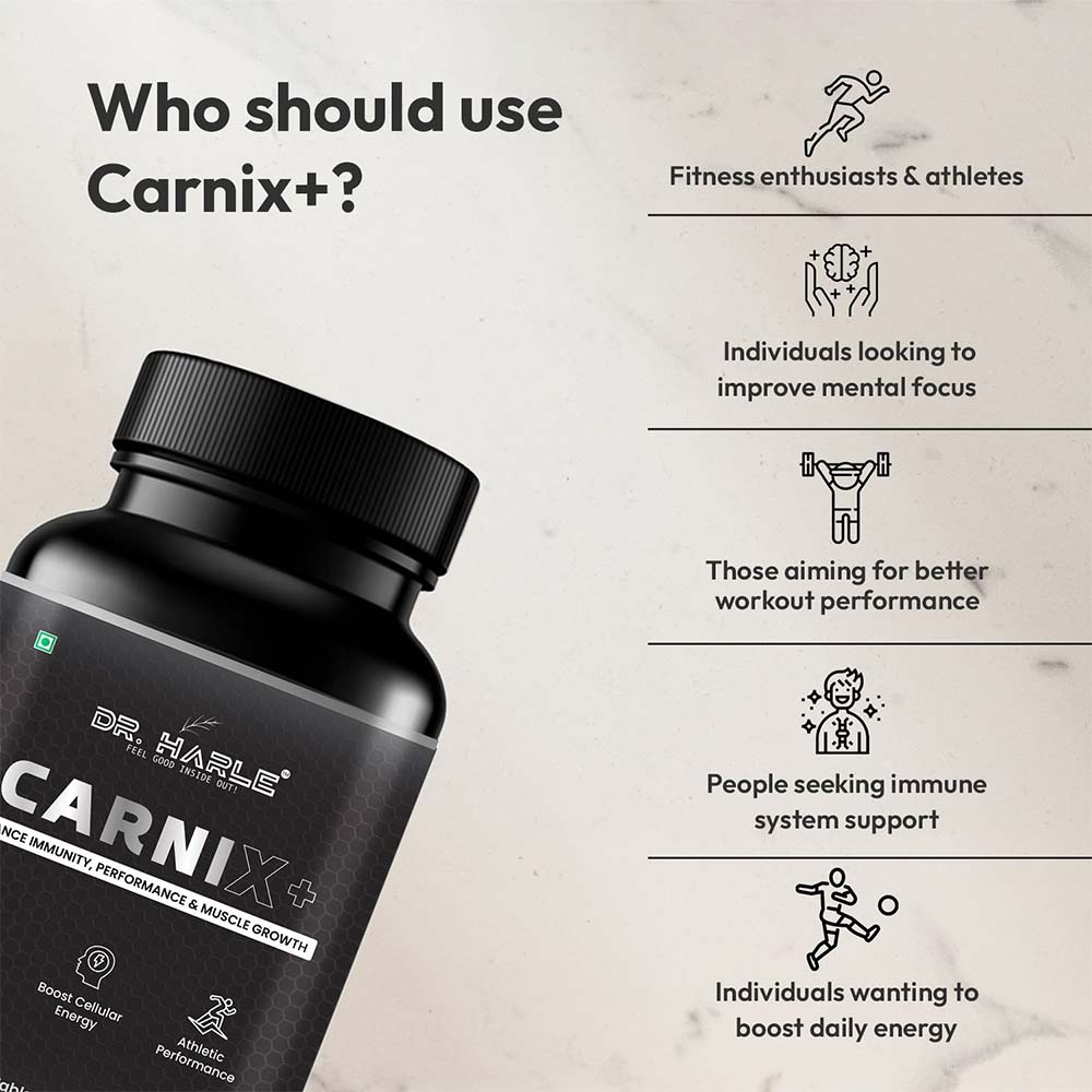 7 - DR. HARLE Carni X+,  60 tablet(s)  Unflavoured 
