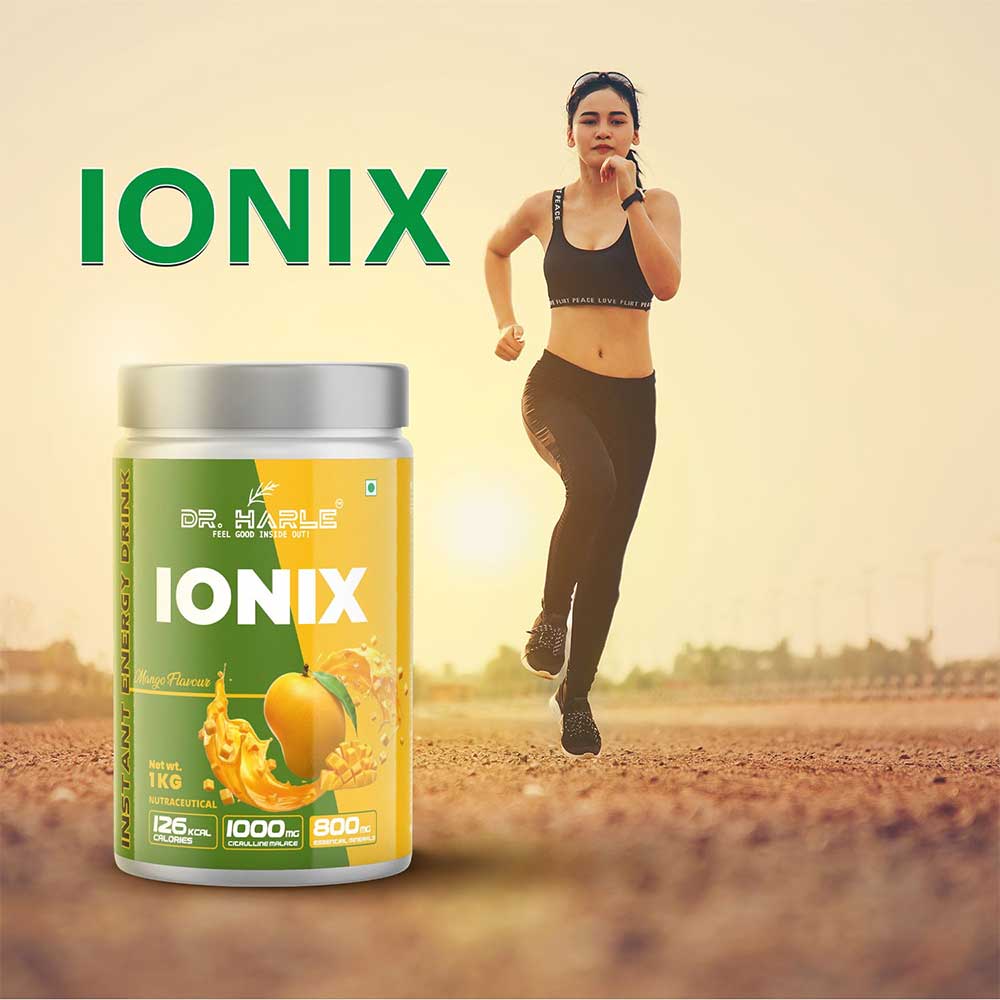 4 - DR. HARLE Ionix Isotonic Energy Drink,  2.2 lb  Mango 