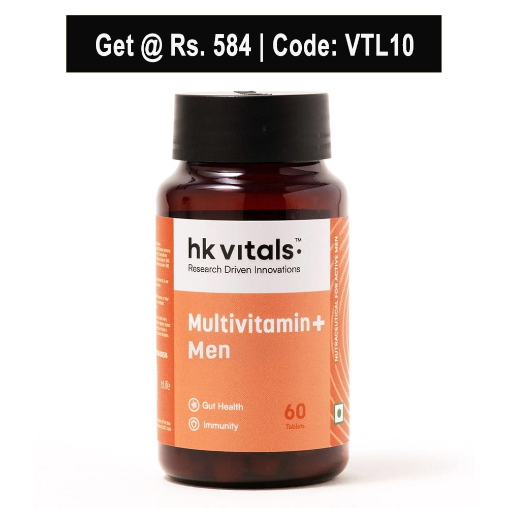 HK Vitals Multivitamin+ Men,  60 tablet(s)  Unflavoured 