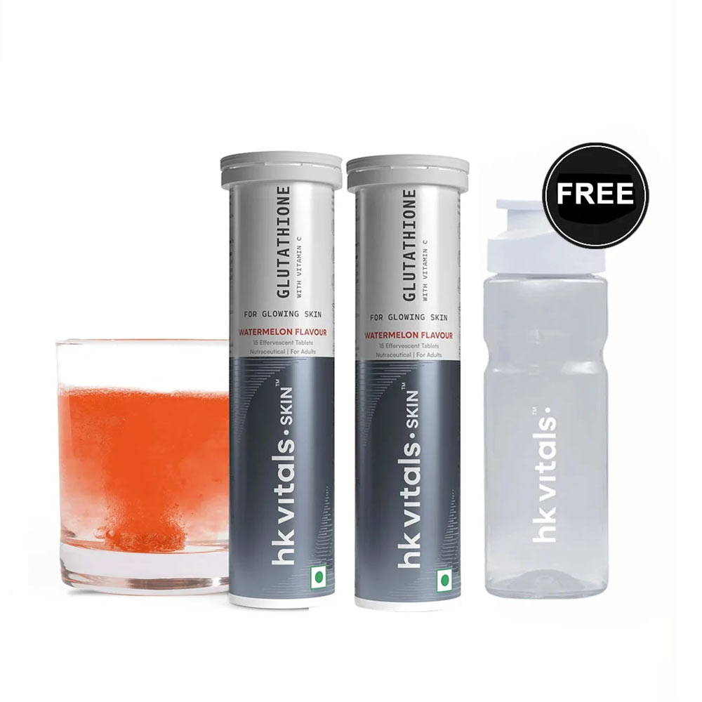HealthKart HK Vitals Glutathione Effervescent, Watermelon 30 tablet(s)