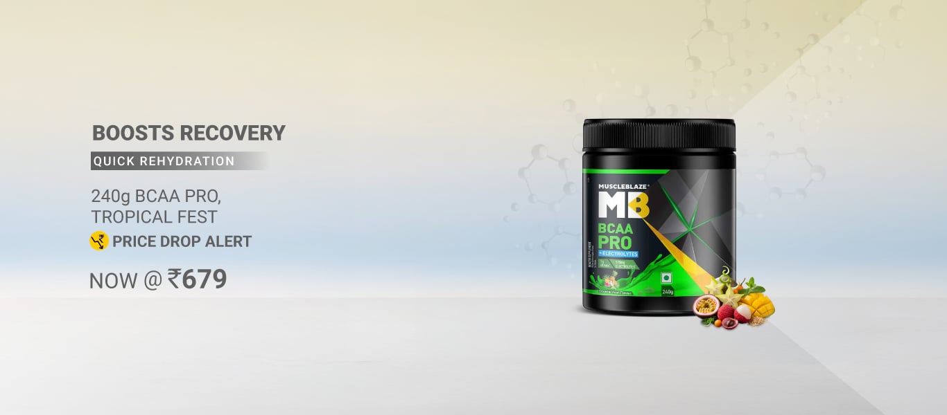 Price Drop Alert: BCAA Pro 240g @ 679