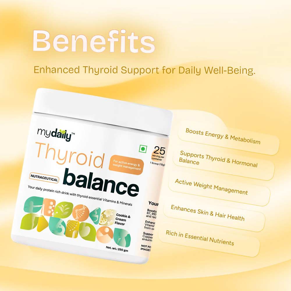 4 - myDaily Thyroid Balance,  Cookie & Cream  250 g 