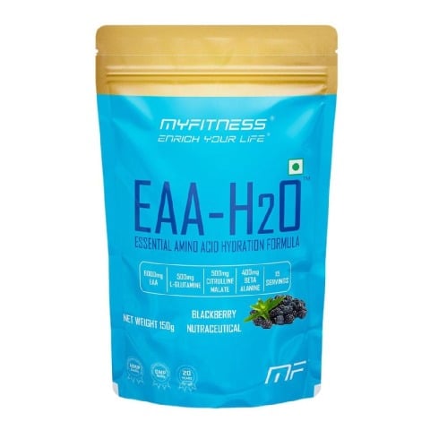 1 - Myfitness EAA-H2O,  Blackberry  0.33 lb  15 Servings 