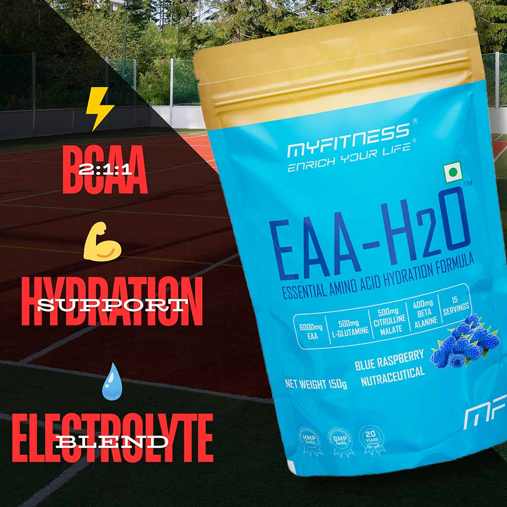 5 - Myfitness EAA-H2O,  Orange  0.33 lb  15 Servings 