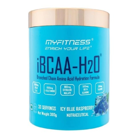 Myfitness iBCAA-H2O,  0.66 lb  30 Servings  Icy Blue Raspberry 