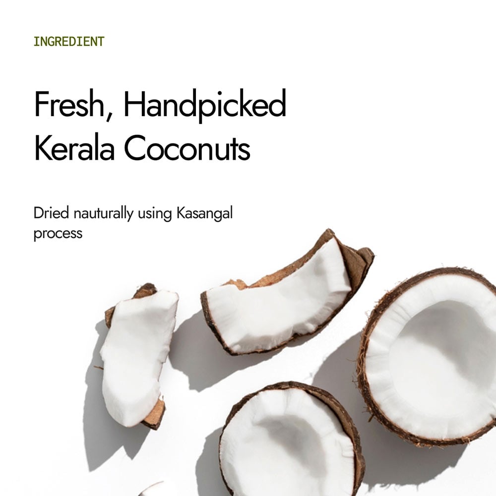 4 - Kapiva Virgin Coconut Oil (Cold-Pressed For Maximum Nutrition),  0.5 L 