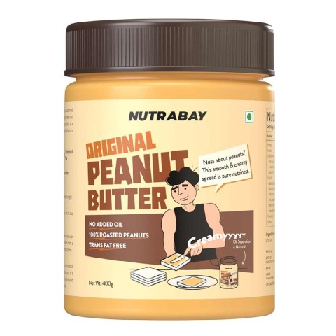1 - Nutrabay Foods Original Peanut Butter,  400 g  Creamy 