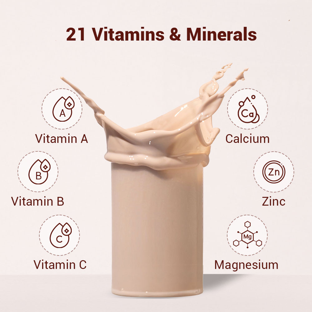 7 - Supermilk Gritzo Height+ for 13+ Yrs Girls Personalized Protein & Nutrition Drink Mix,  400 g  Cafe Mocha