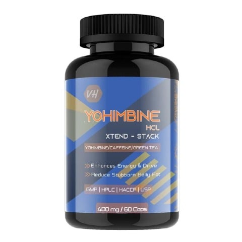 1 - Vitaminhaat Yohimbine HCL Xtend - Stack,  60 capsules  Unflavoured 