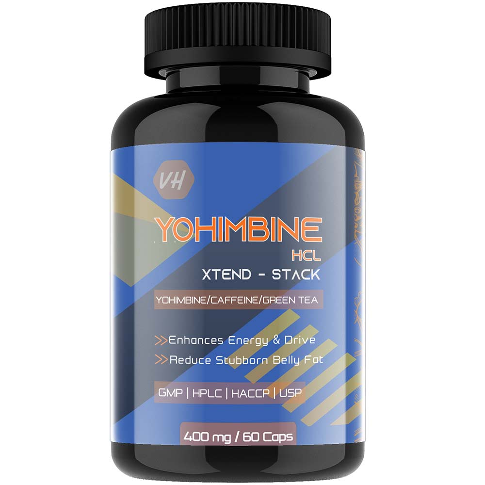 1 - Vitaminhaat Yohimbine HCL Xtend - Stack,  60 capsules  Unflavoured 
