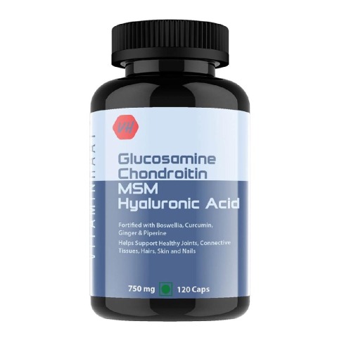 1 - Vitaminhaat Glucosamine Chondroitin MSM Hyaluronic Acid,  120 capsules 