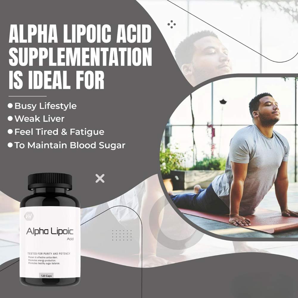 4 - Vitaminhaat Alpha Lipoic Acid,  120 capsules 