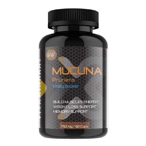 1 - Vitaminhaat Mucuna Pruriens,  90 capsules 