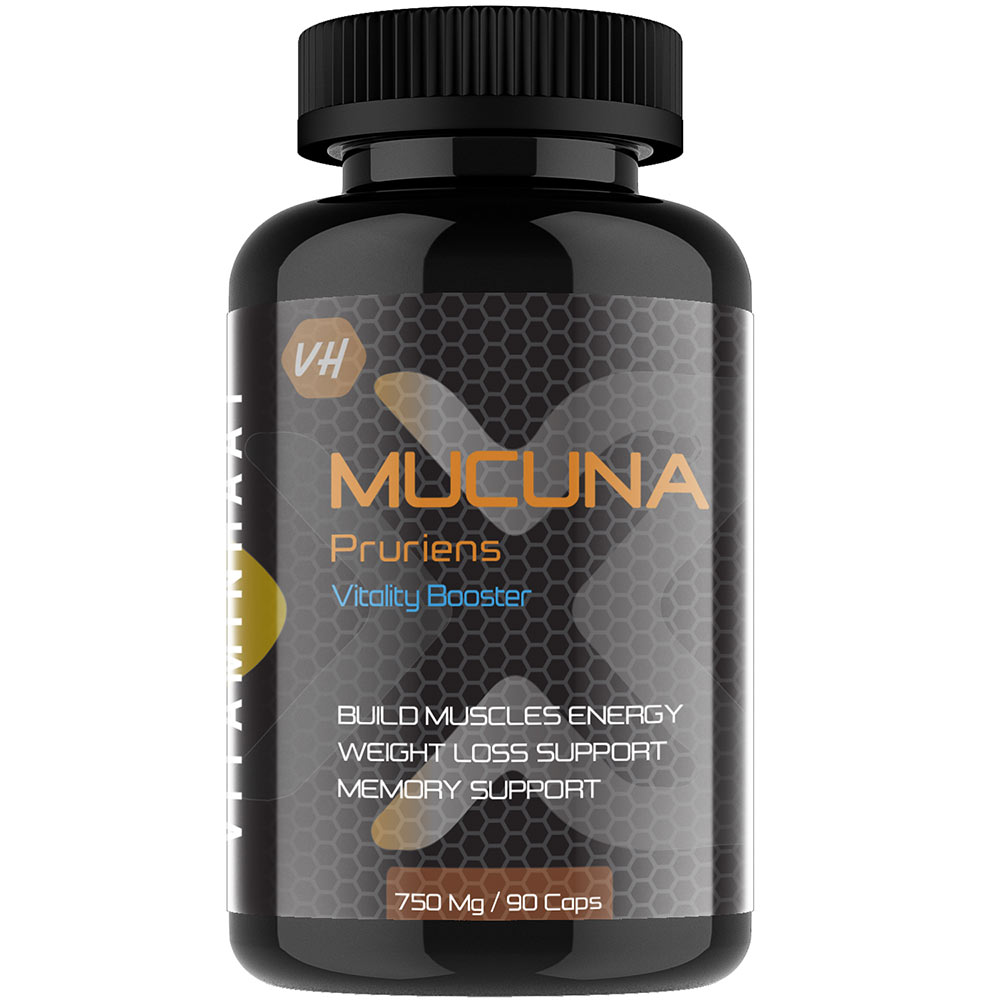 1 - Vitaminhaat Mucuna Pruriens,  90 capsules 