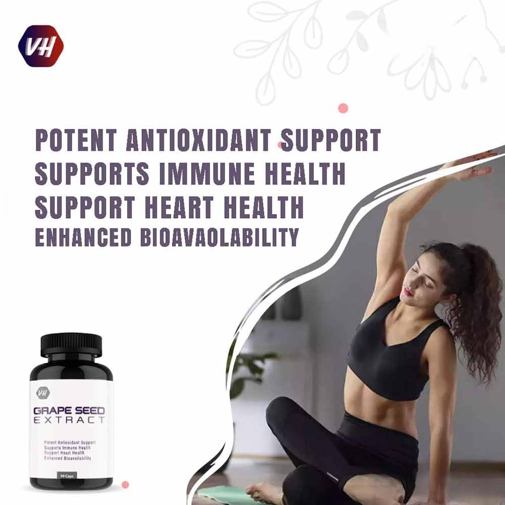 2 - Vitaminhaat Grape Seed Extract,  90 capsules 
