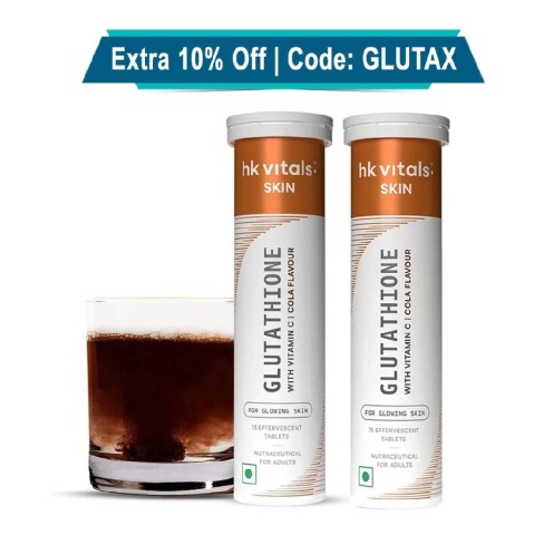 HealthKart HK Vitals Glutathione Effervescent,  Cola  30 tablet(s) 