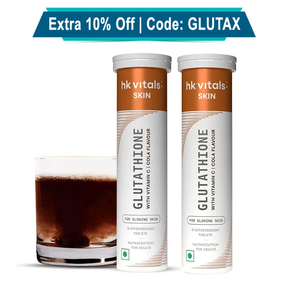 HealthKart HK Vitals Glutathione Effervescent,  Cola  30 tablet(s) 