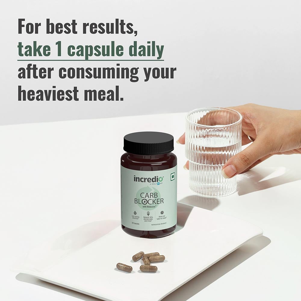 6 - Incredio Carb Blocker,  30 capsules