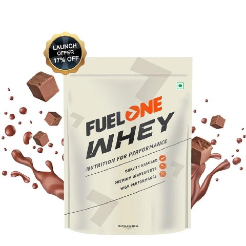 Fuel One Whey Protein Powder, 2.2 lb Fudge Chocolate