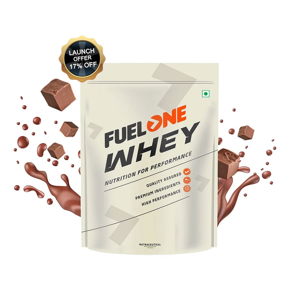 Fuel One Whey Protein Powder, 2.2 lb Fudge Chocolate