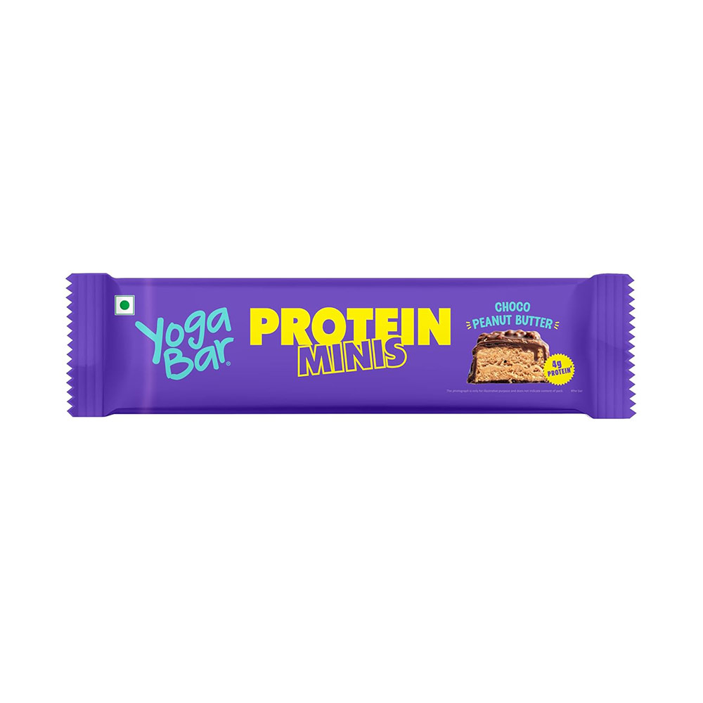 5 - Yogabar Protein Minis,  7 bar(s)  Choco Peanut Butter 