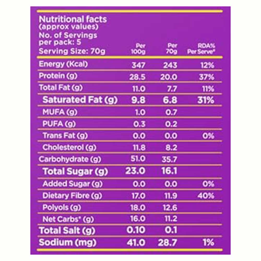 3 - Yogabar Power Up 20g Protein Bar,  10 bar(s)  Coffee Crush 