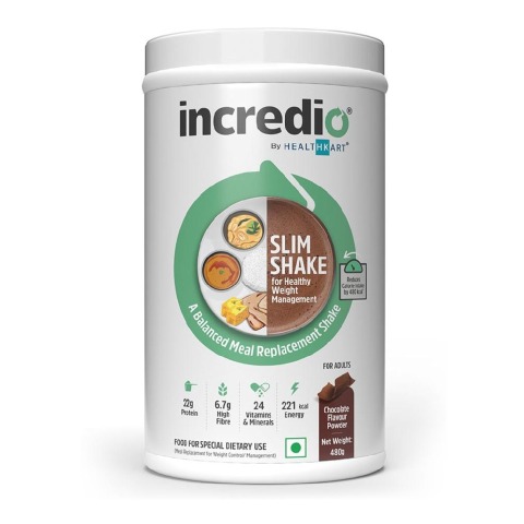 2 - Incredio Slim Shake,  480 g  Chocolate 
