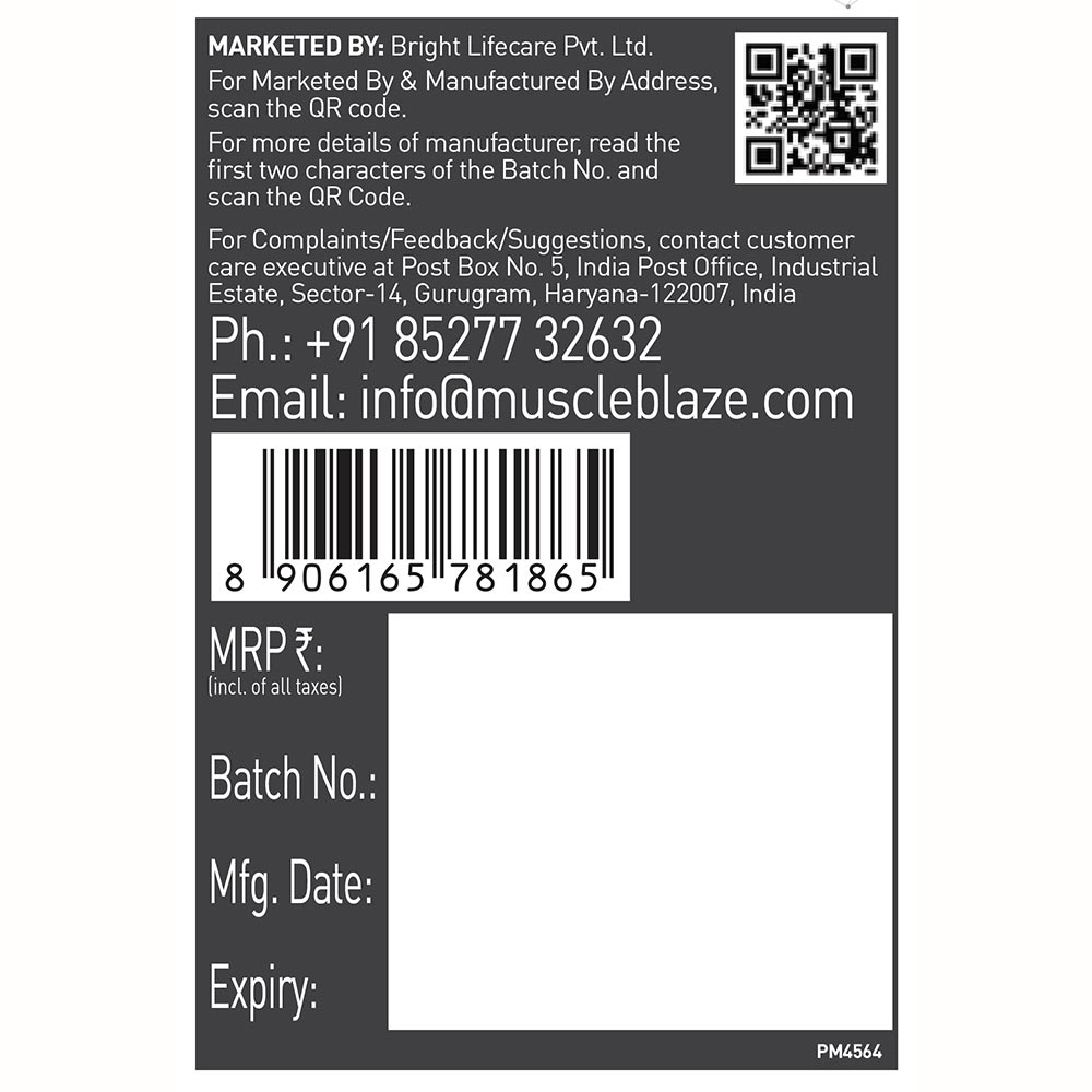 6 - MuscleBlaze Biozyme Performance Whey,  8.8 lb  Chocolate Hazelnut 