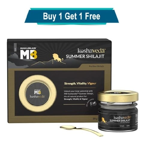 Koshaveda Summer Shilajit by MuscleBlaze,  20 g 