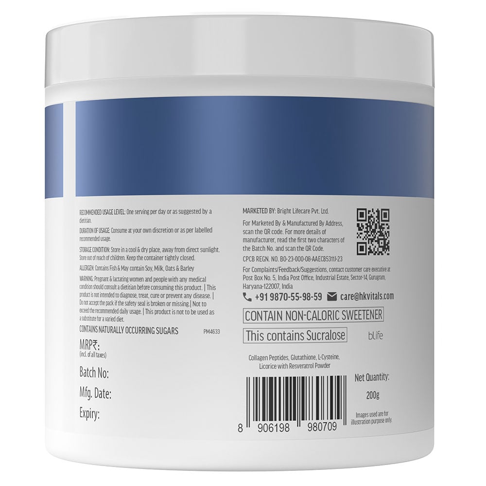 11 - HK Vitals Collagen for Men,  Marine Collagen  200 g  Watermelon