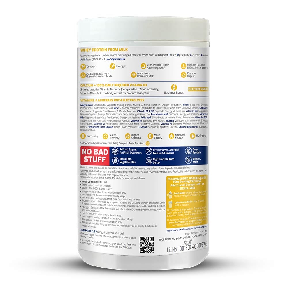 10 - Supermilk Overall Growth for 2-6 Yrs Boy/Girl,  300 g  Unsweetend Creamy Vanilla  2-6 Yrs  Boy/Girl  Overall Growth