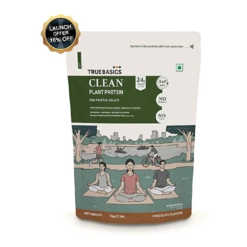 TrueBasics Clean Plant Protein, 2.2 lb Chocolate