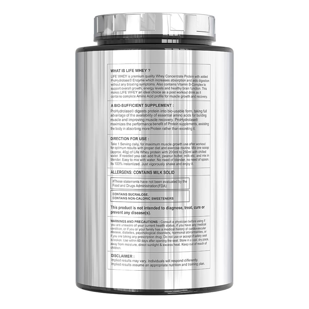 2 - Divine Nutrition Life Whey,  2.2 lb  American Ice-Cream 